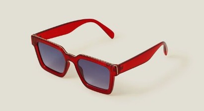 여성 선글라스 추천 - Accessorize Crystal Flat Top Sunglasses