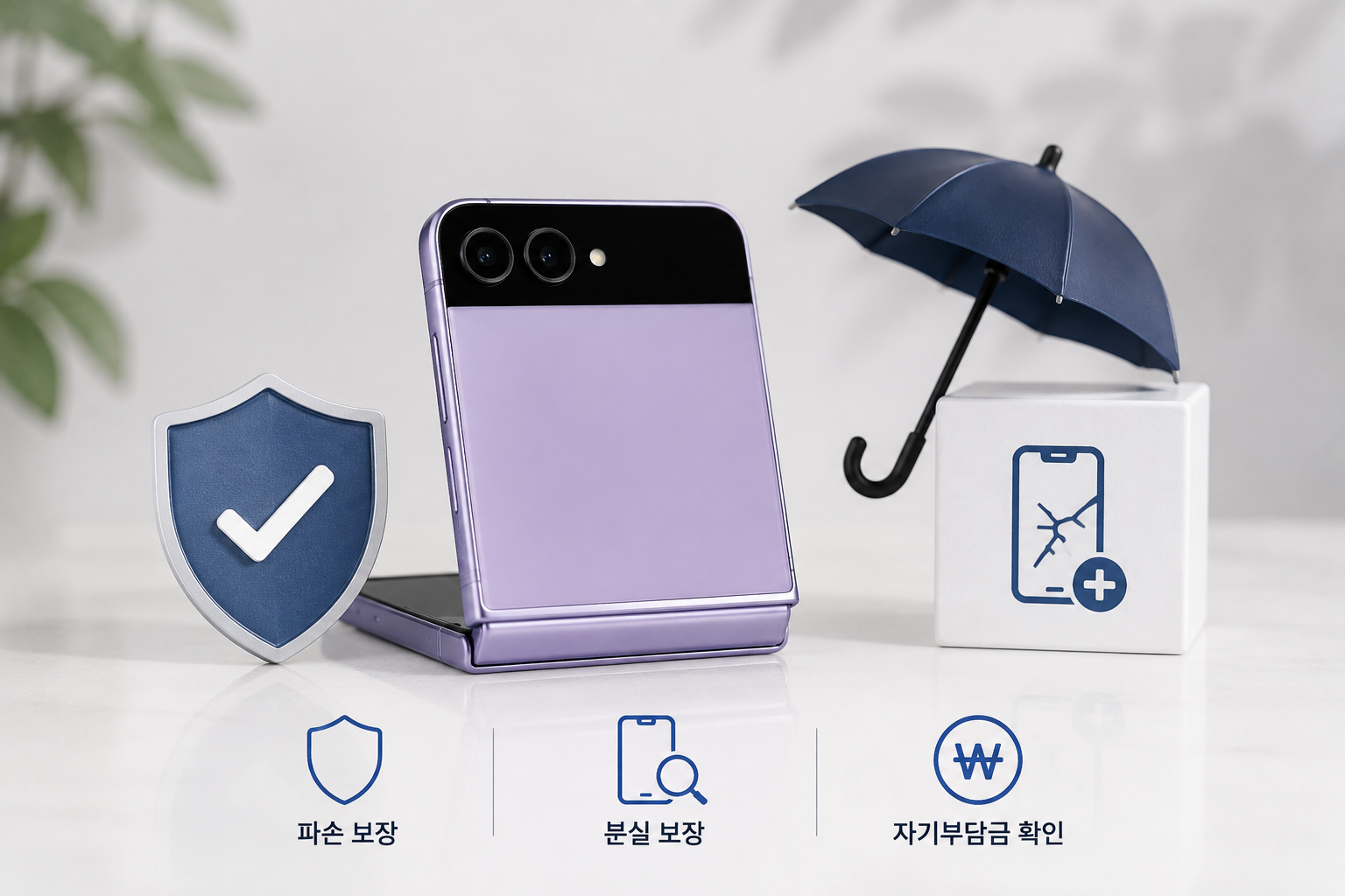 폴더블폰 안심 보장 패키지