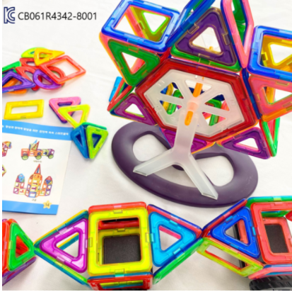 꼬마성 자석블럭 맥포머스 호환 KC인증 어린이 장난감 180pcs 정리함, 자석블럭 1세트