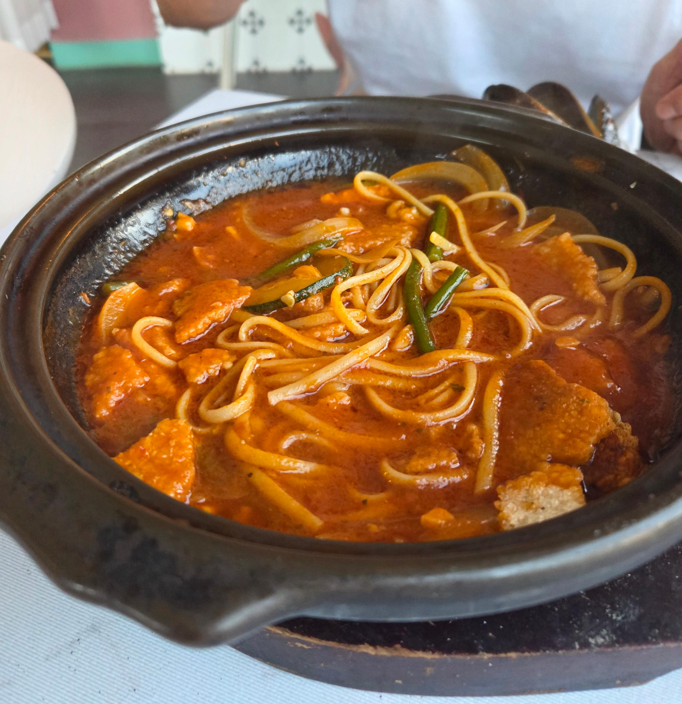 얼큰 짬뽕 파스타