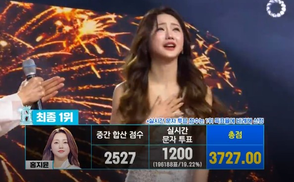 현역가왕3 결승전 최종 순위 결과 3대 현역가왕 홍지윤