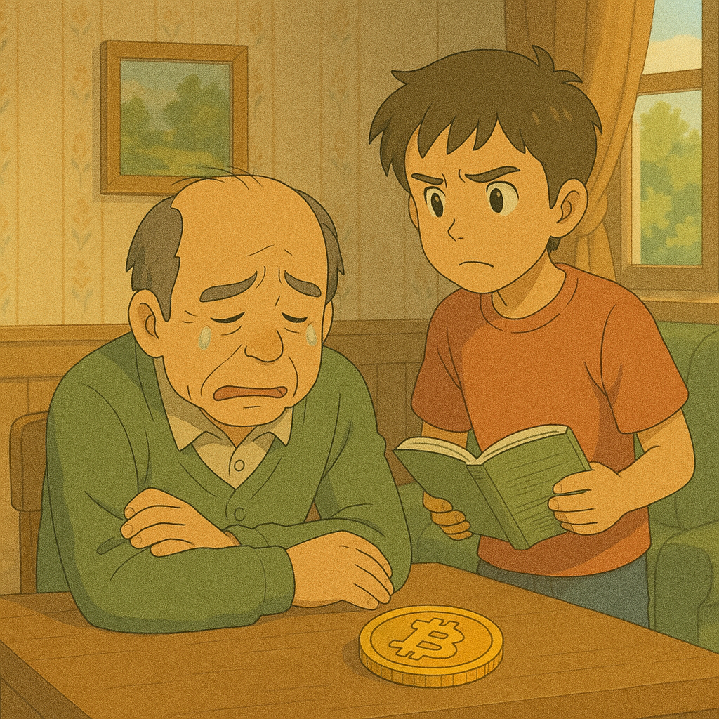 아버지의 비트코인 투자 실패, 아들의 교훈 사진