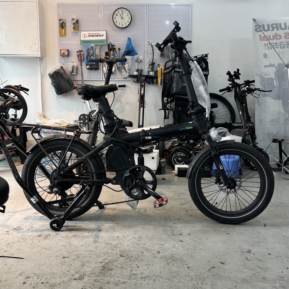 수원 전기자전거 수리 - 퀄리 Q 맥스 MAX 브레이크 디스크 교체 AS