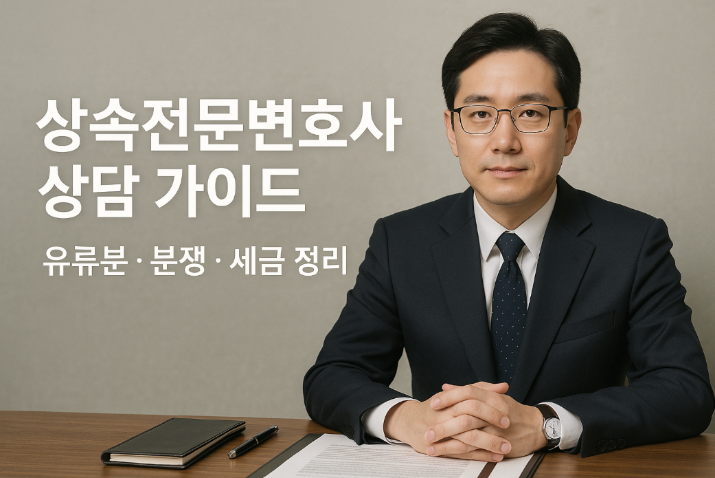 상속전문변호사 상담 가이드