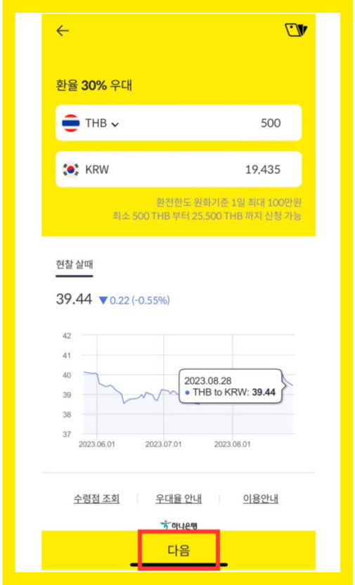 카카오페이 환전
