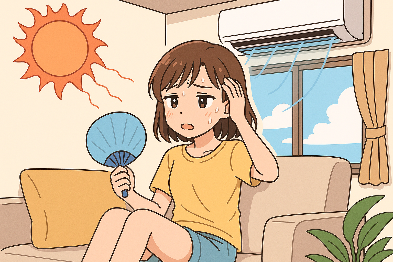 폭염 속 건강 적신호, 실내 냉방 중 발생할 수 있는 질병 주의사항