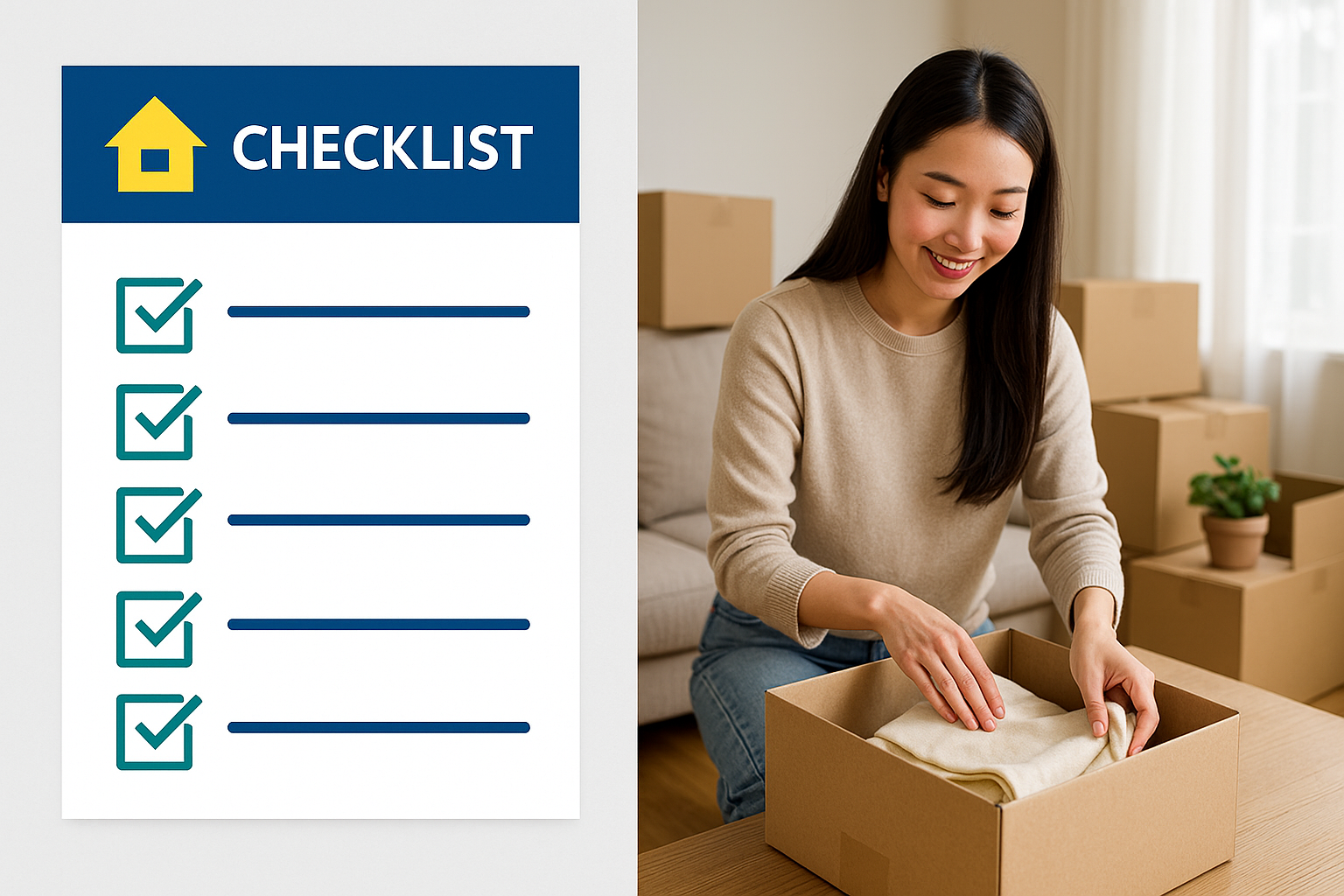 이사 1개월 전 체크리스트