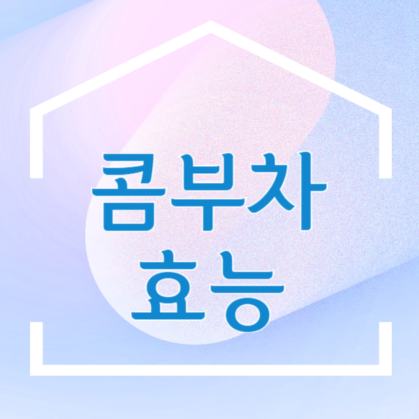 콤부차 효능, 콤부차 마시는법