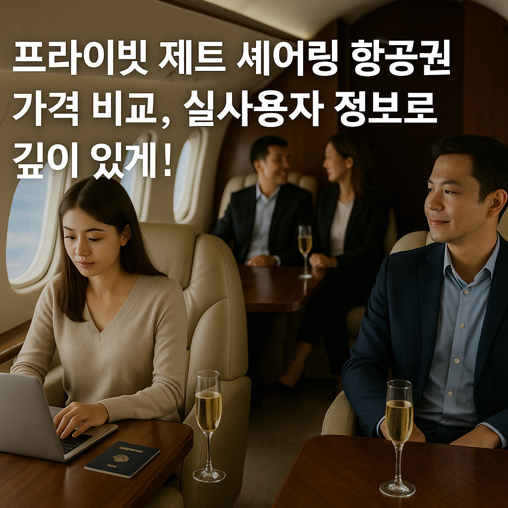 프라이빗 제트 셰어링 항공권 가격 비교, 실사용자 정보로 깊이 있게! 관련 이미지