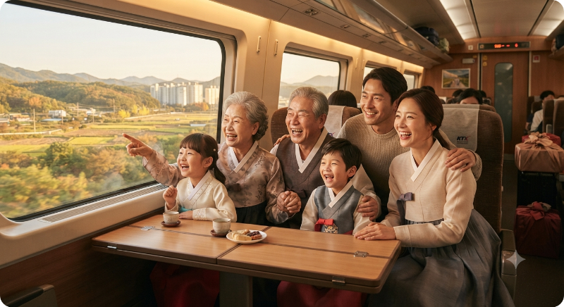 KTX 추석연휴 예매 이미지