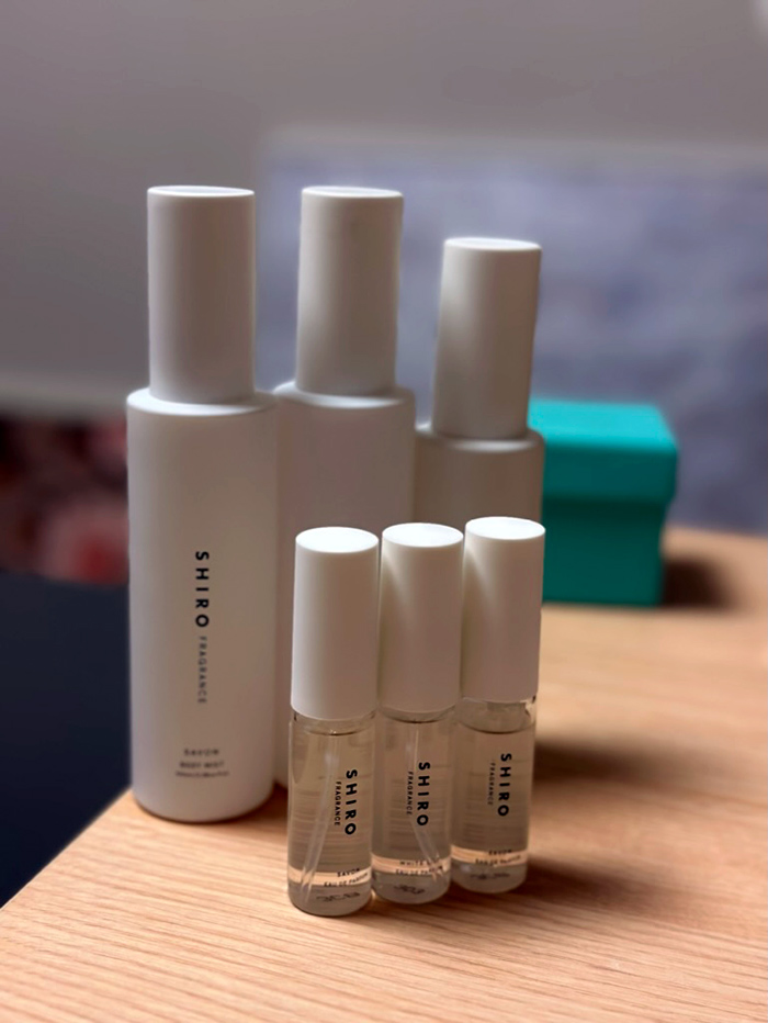 일본 로컬 향수 쇼핑 추천 시로 Shiro perfumes and colognes