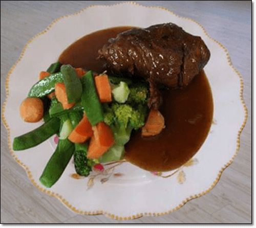  덜익은 붉은강낭콩 요리