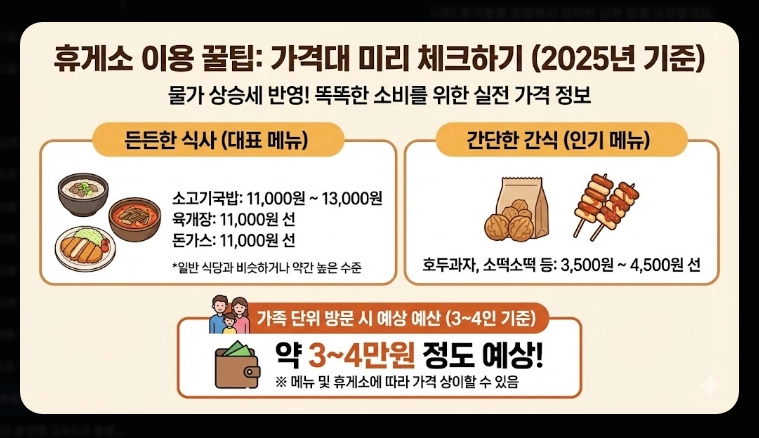 2026 설날 귀성길 휴게소 맛집 BEST 10