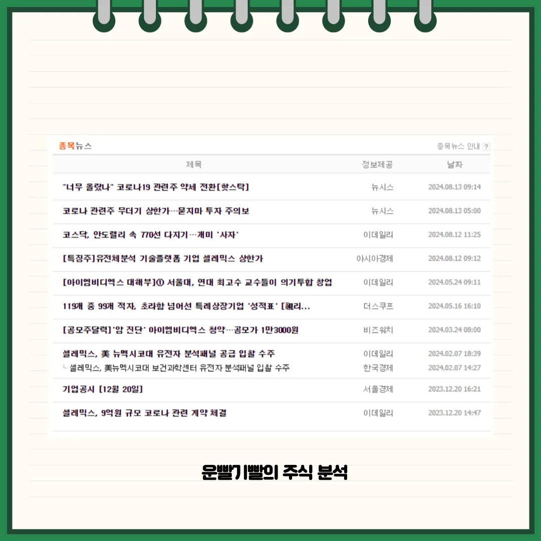 셀레믹스 뉴스