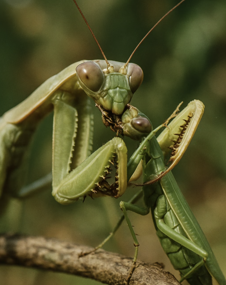 진짜 무서운 건, 암컷의 식성