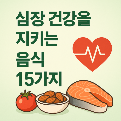 심장 건강을 지키는 음식 15가지 썸네일