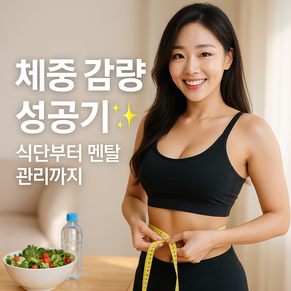 체중 감량 성공기! 식단부터 멘탈 관리까지