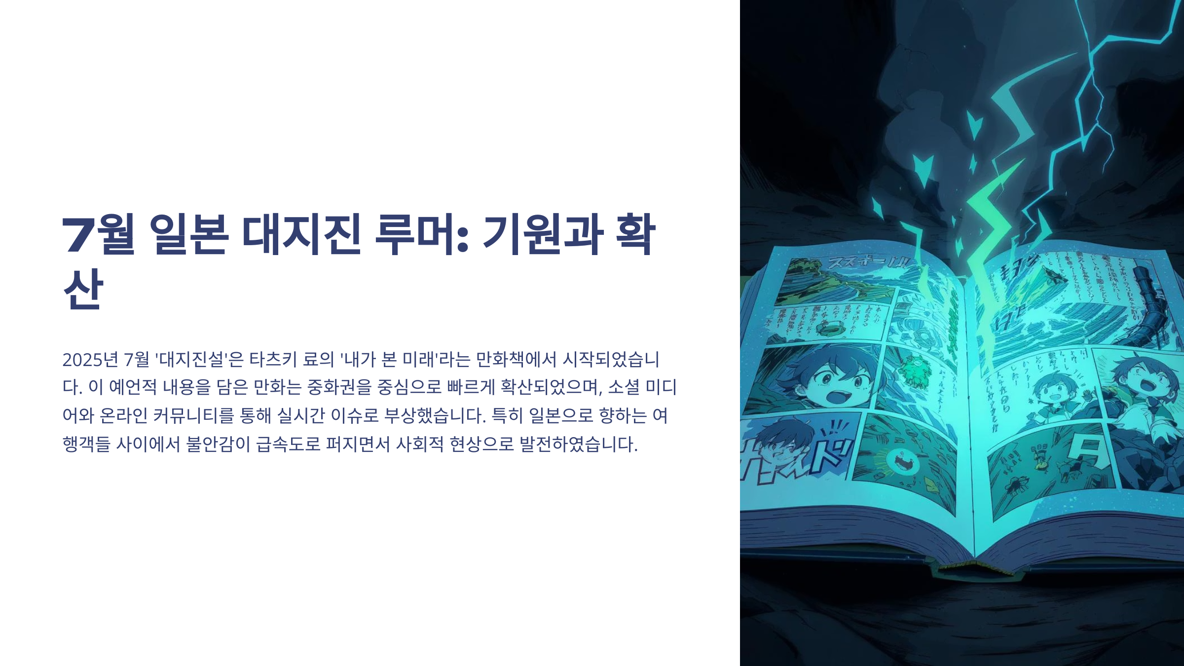 루머의 시작과 확산 경로