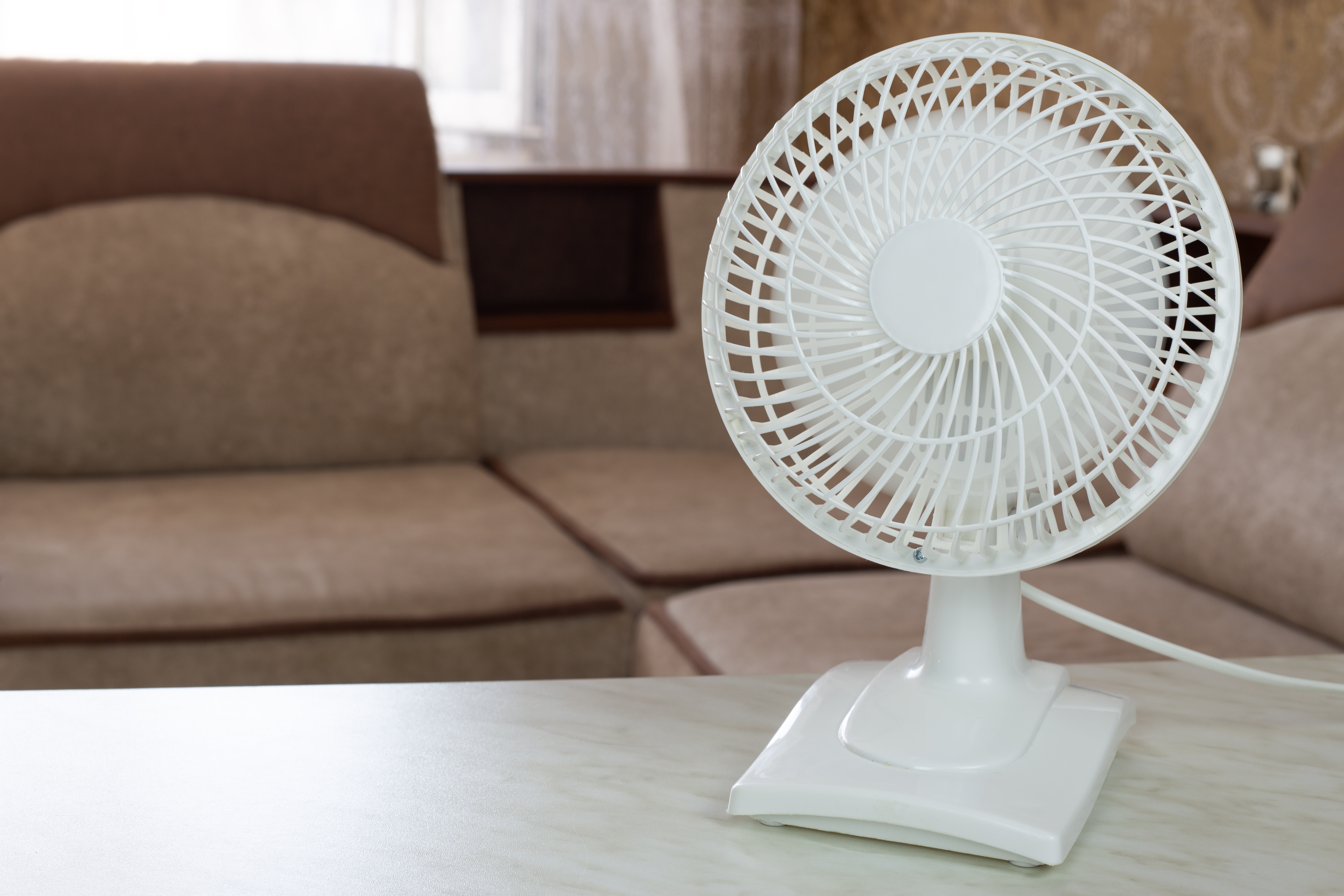 여름철 실내 건조를 위한 공기 순환용 소형 선풍기 &ndash; 빨래 건조 환경 조성을 위한 필수 아이템