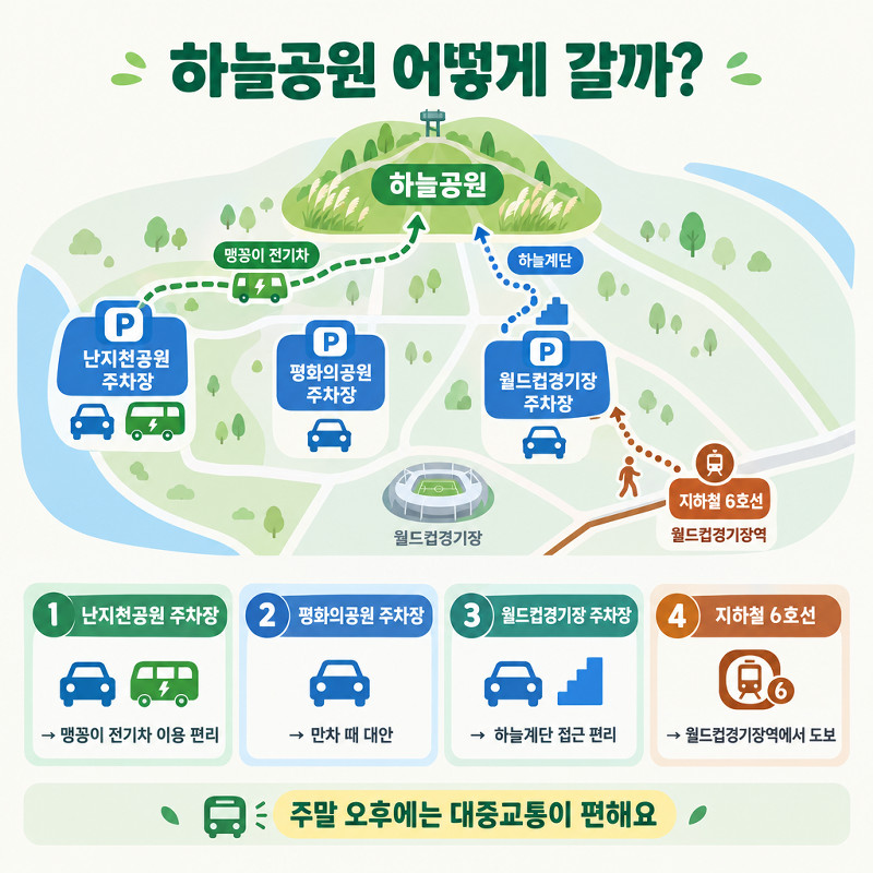 축제 기간 주차장 요금과 대안