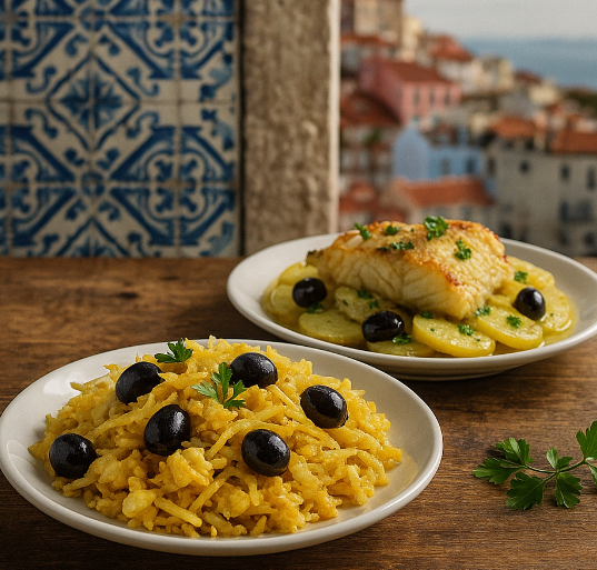 포르투칼 전통 음식 바칼라우 대구 관련 사진