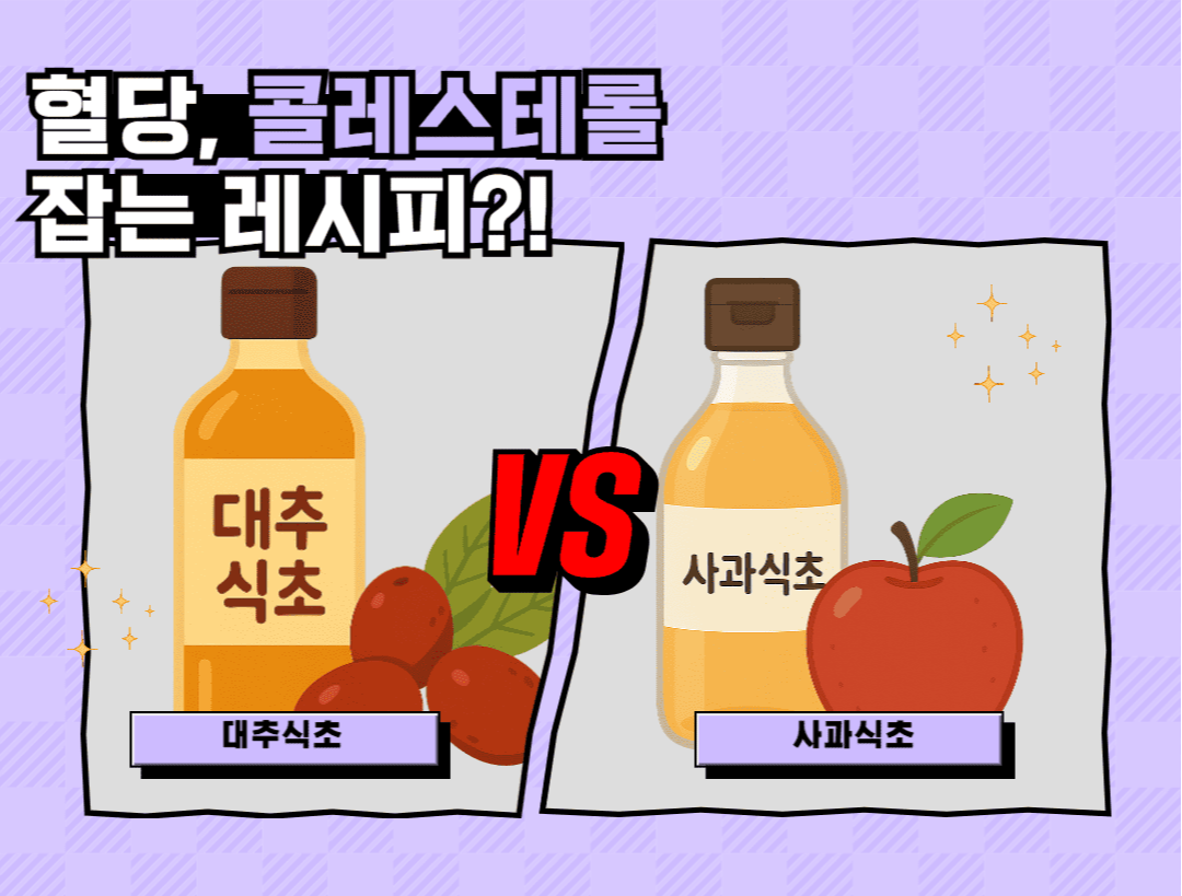 대추식초_사과식초_나에게 맞는 선택은?