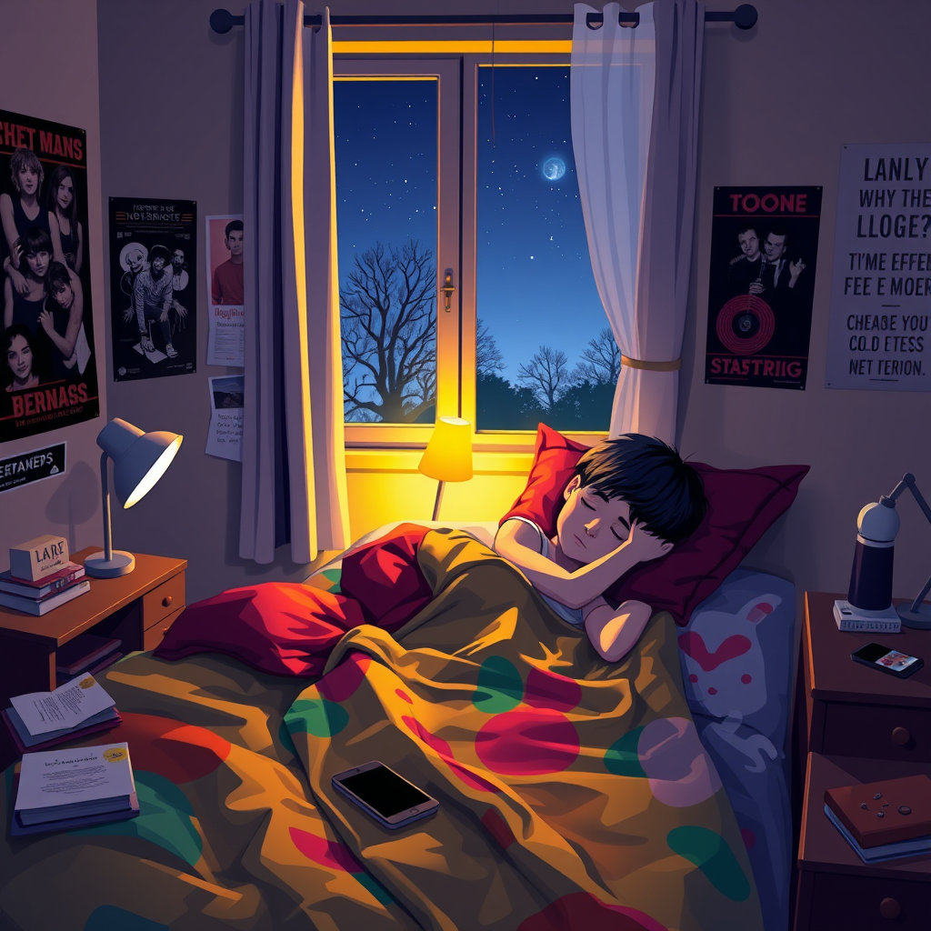 사춘기 자녀의 수면