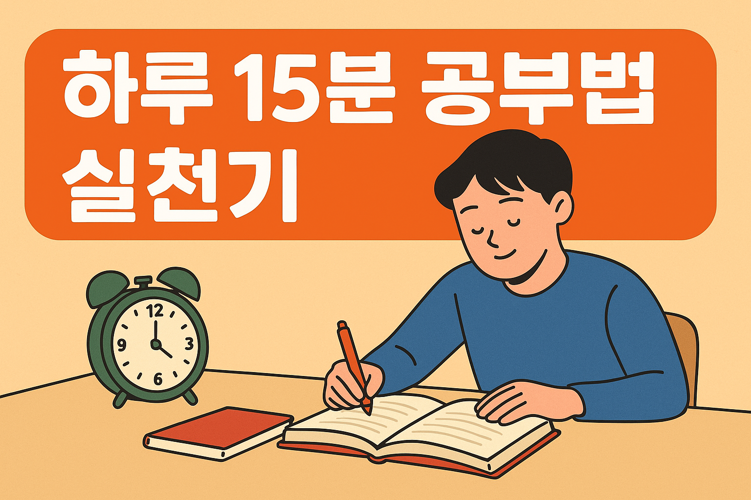 하루 15분 공부법 실천기