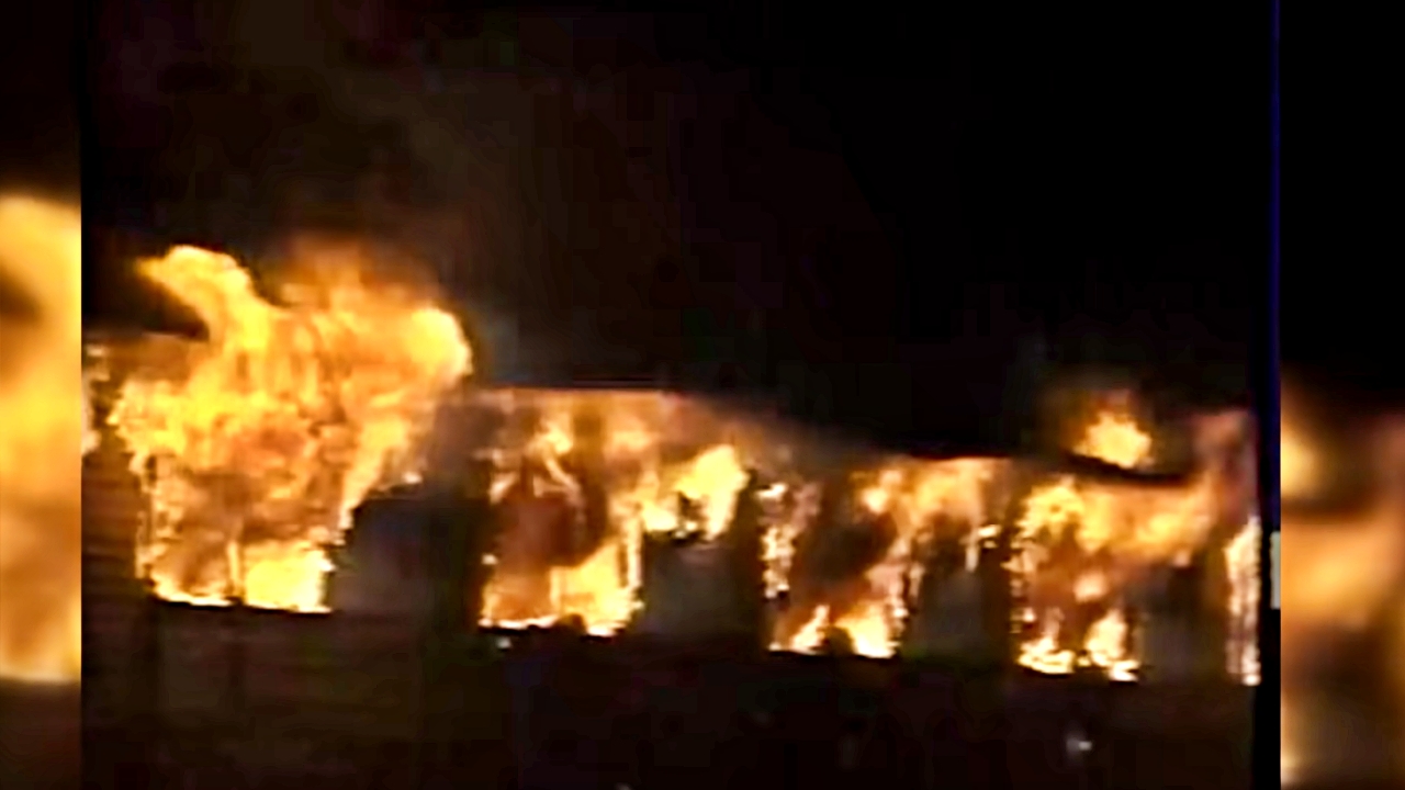 씨랜드 화재 당시 사진