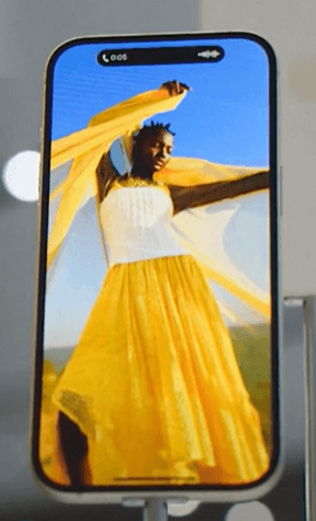 아이폰 15 정면