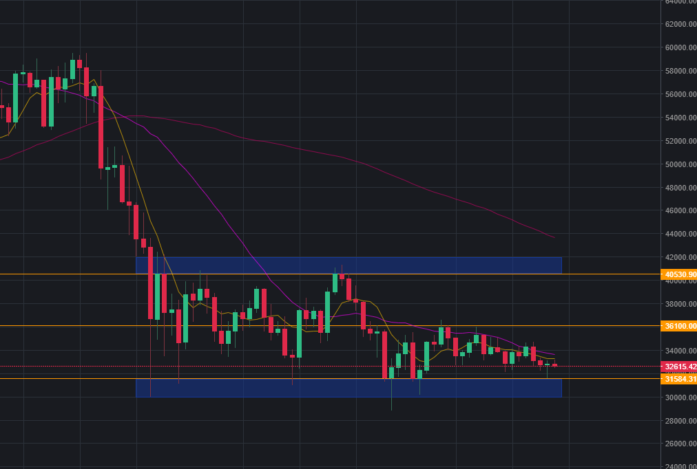 바이낸스 비트코인 일차트