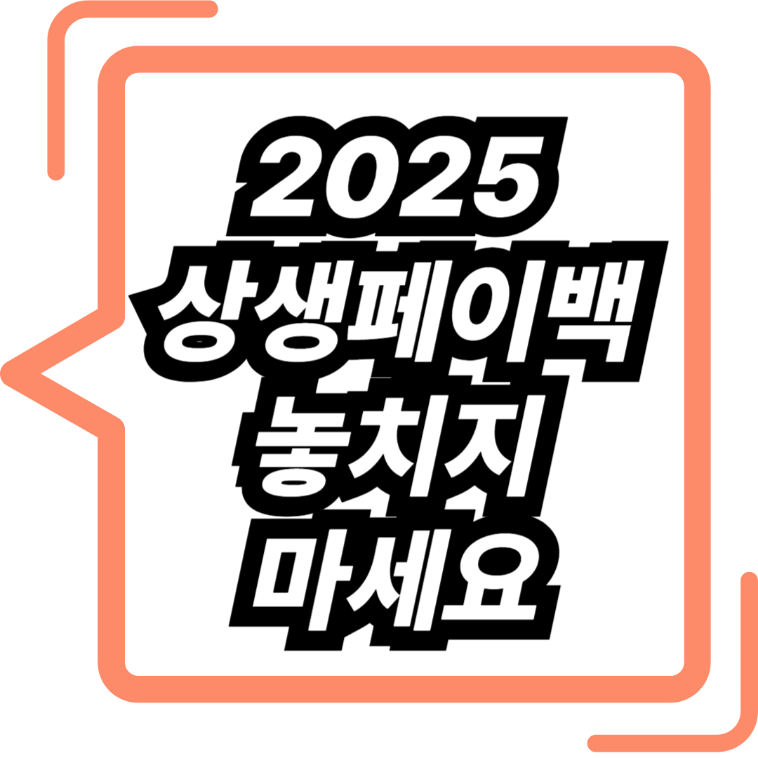 2025 상생페이백 완벽가이드