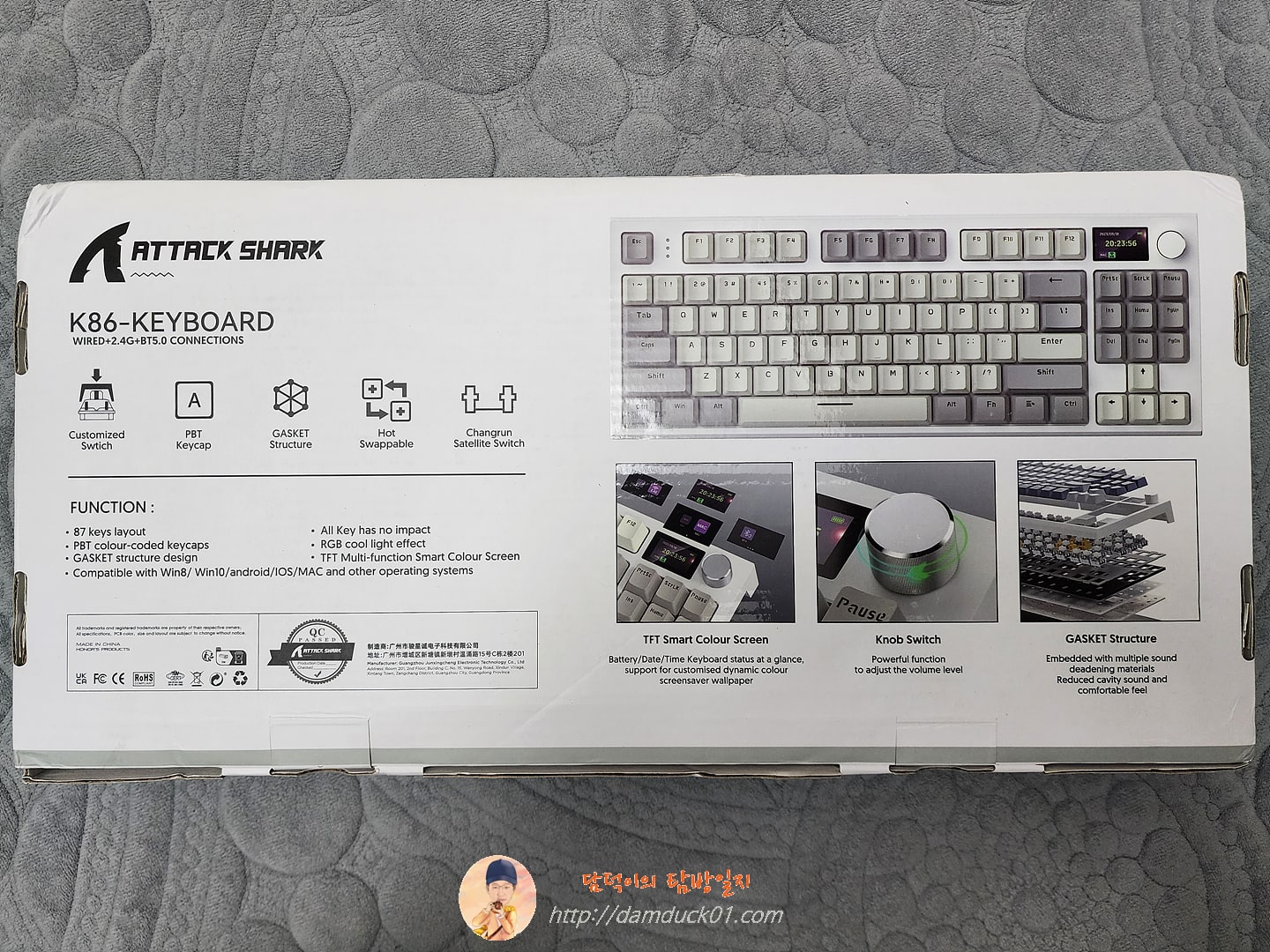 ATTACK SHARK K86