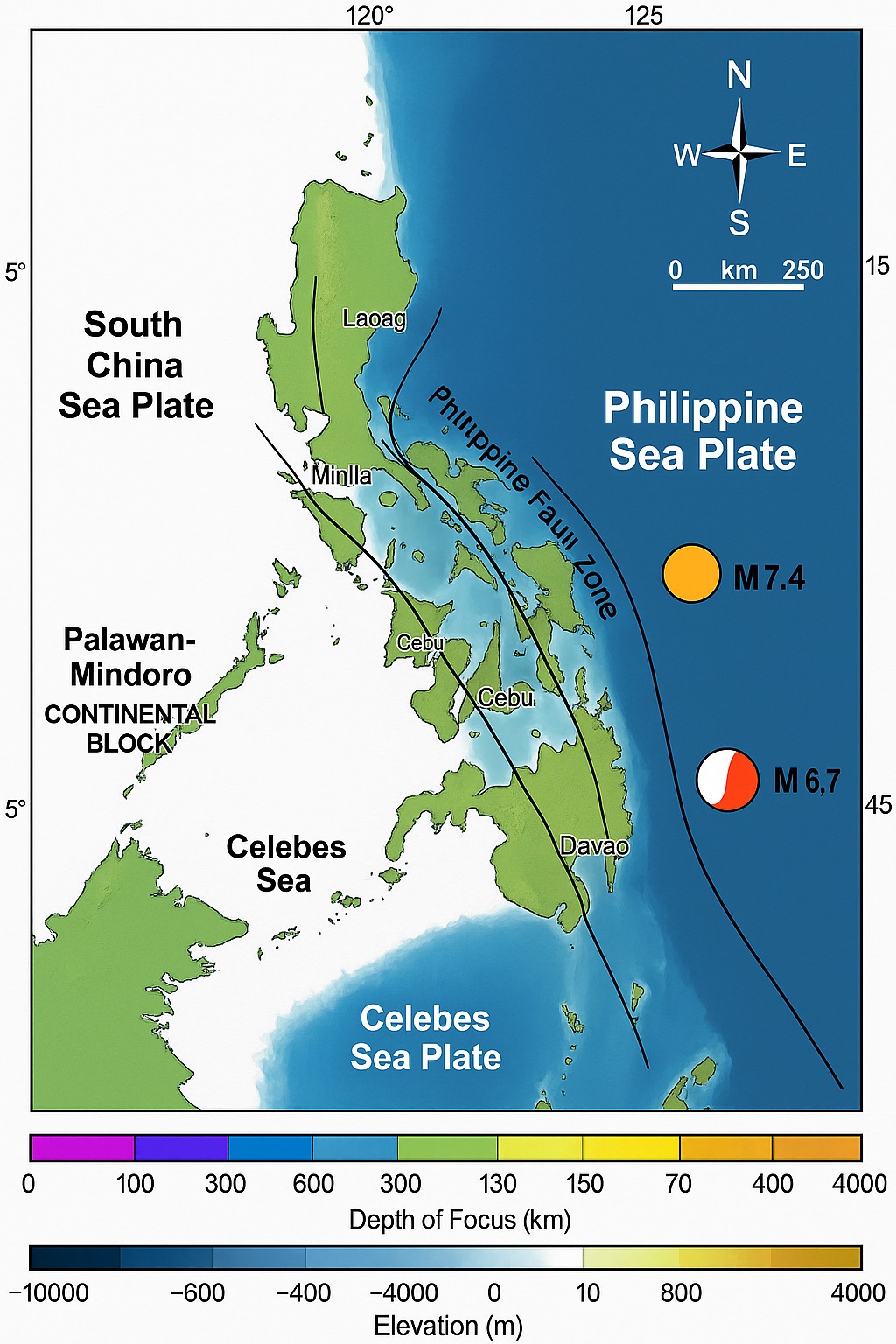 필리핀 지진 피해 현황