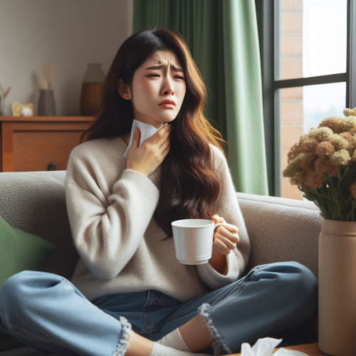 목이 붓고 아플때 증상 원인