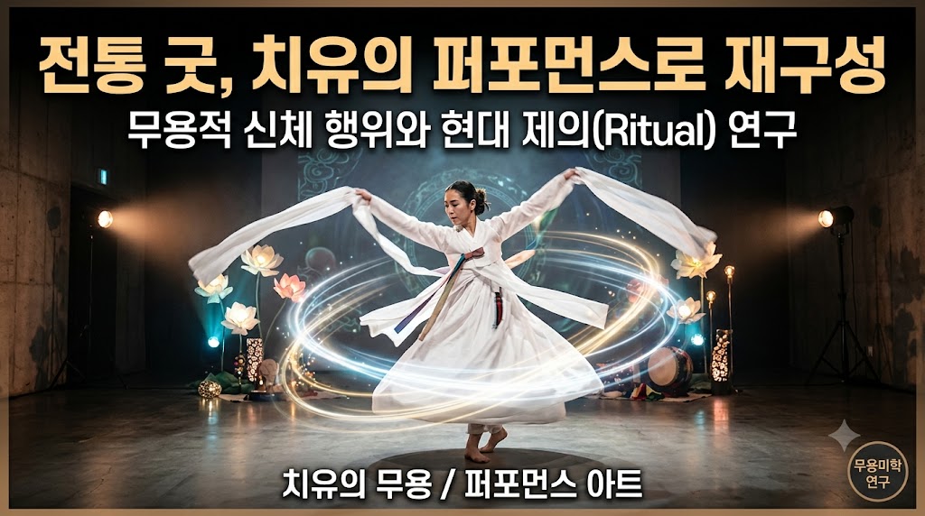 꽹과리 소리 너머의 신체 해방: 전통 굿(Gut)판의 무용적 몸짓을 현대적 퍼포먼스 아트의 치유적 제의(Ritual)로 소환하기