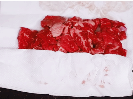 키친타올 핏물 제거