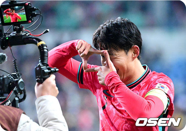 손흥민 미친 프리킥 폭발&hellip;볼리비아전 2-0 완승 한국대표팀, LAFC&middot;MLS까지 들썩 [사진=OSEN]