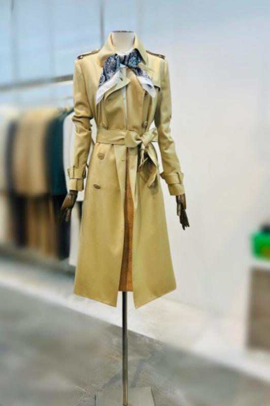 모조에스핀 울 100 클래식 트렌치코트 S231MSI001BE