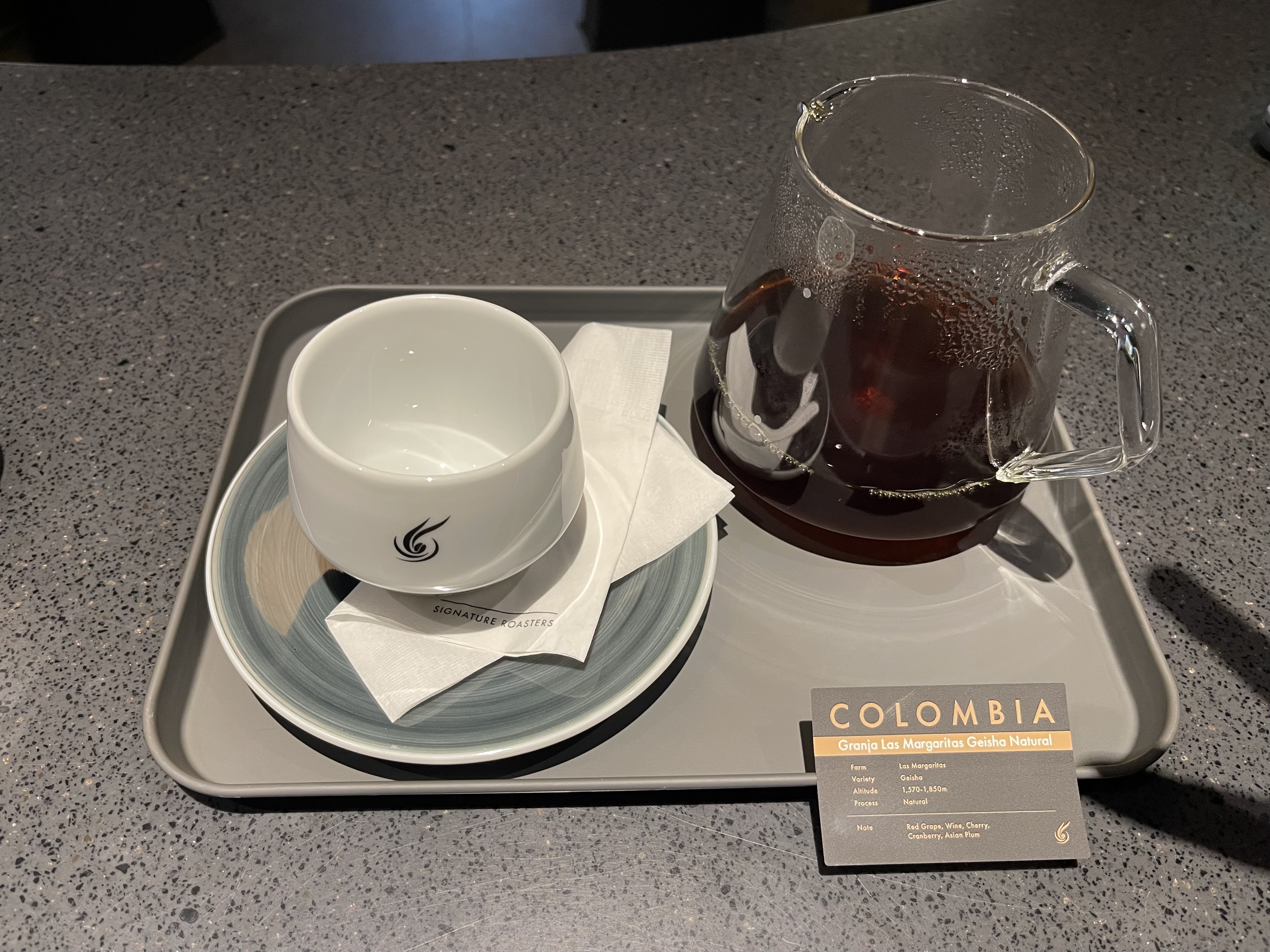 콜롬비아 그랑하 라스 마가리타스 게이샤 내추럴