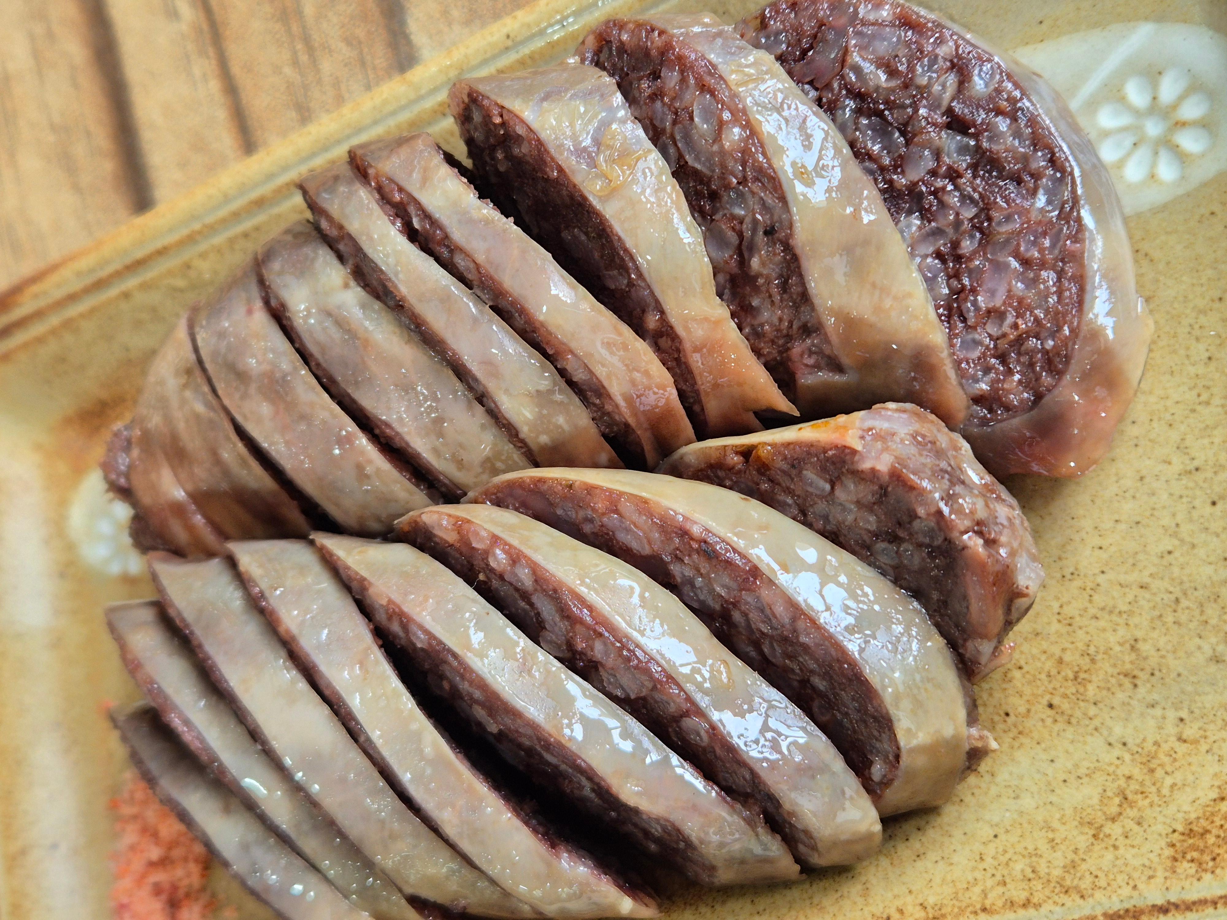 효퇴국수 순대 사진