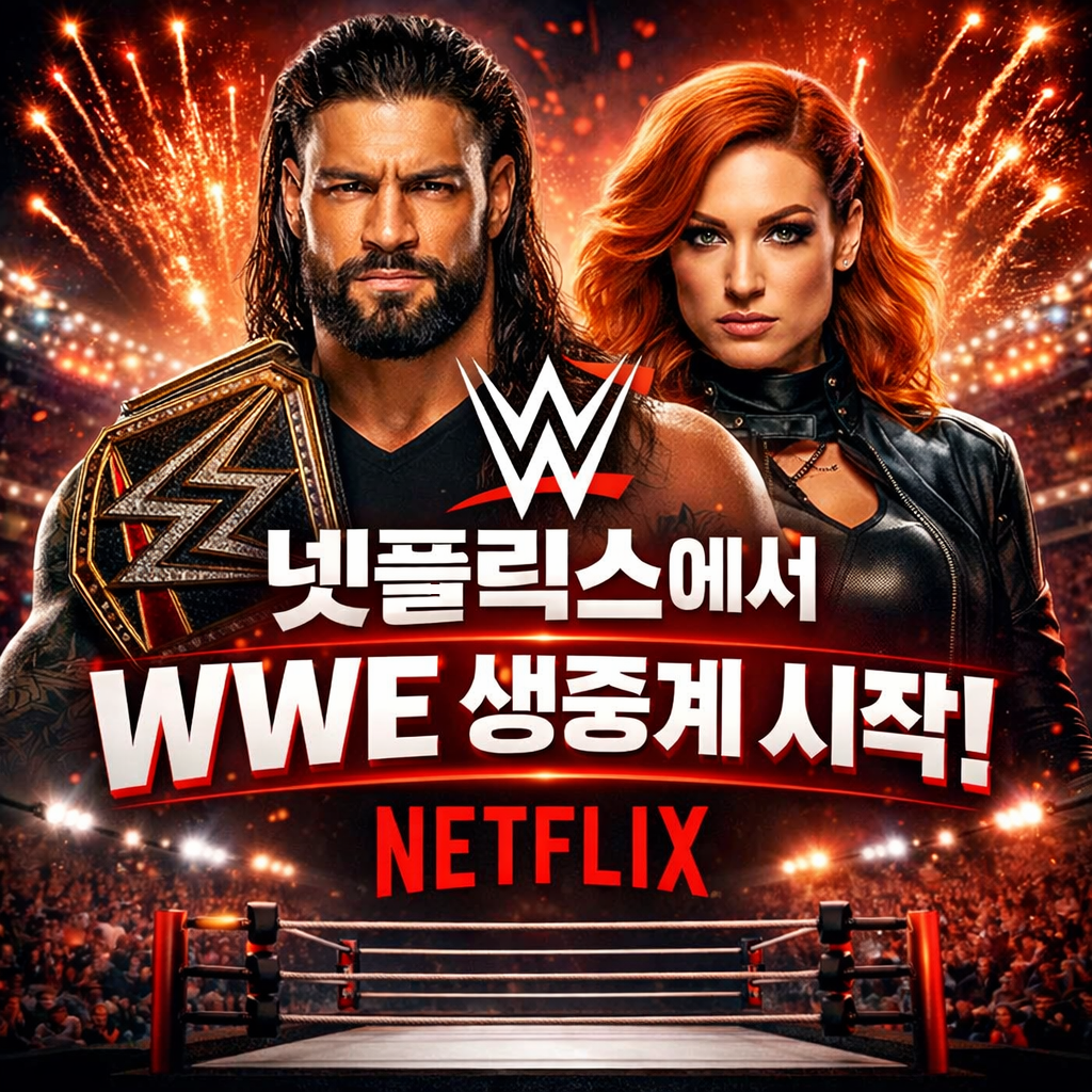 넷플릭스 WWE 스트리밍 시작! 생중계부터 다시보기까지 완벽 정리