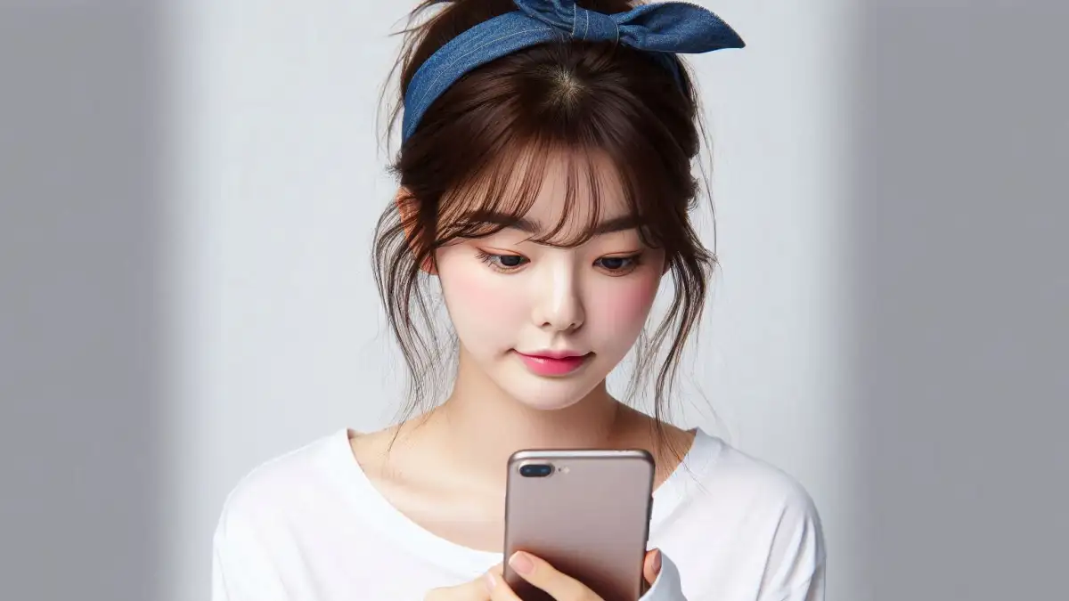 갤럭-ai-그리기-어시스트-기능-사용법을-알아보는-여성의-모습