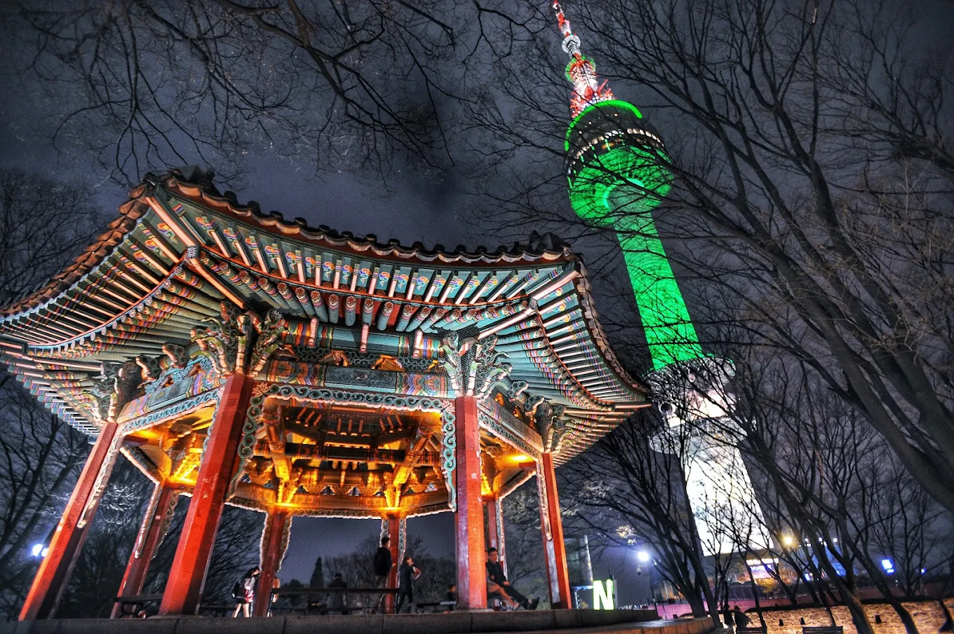 서울 남산야경