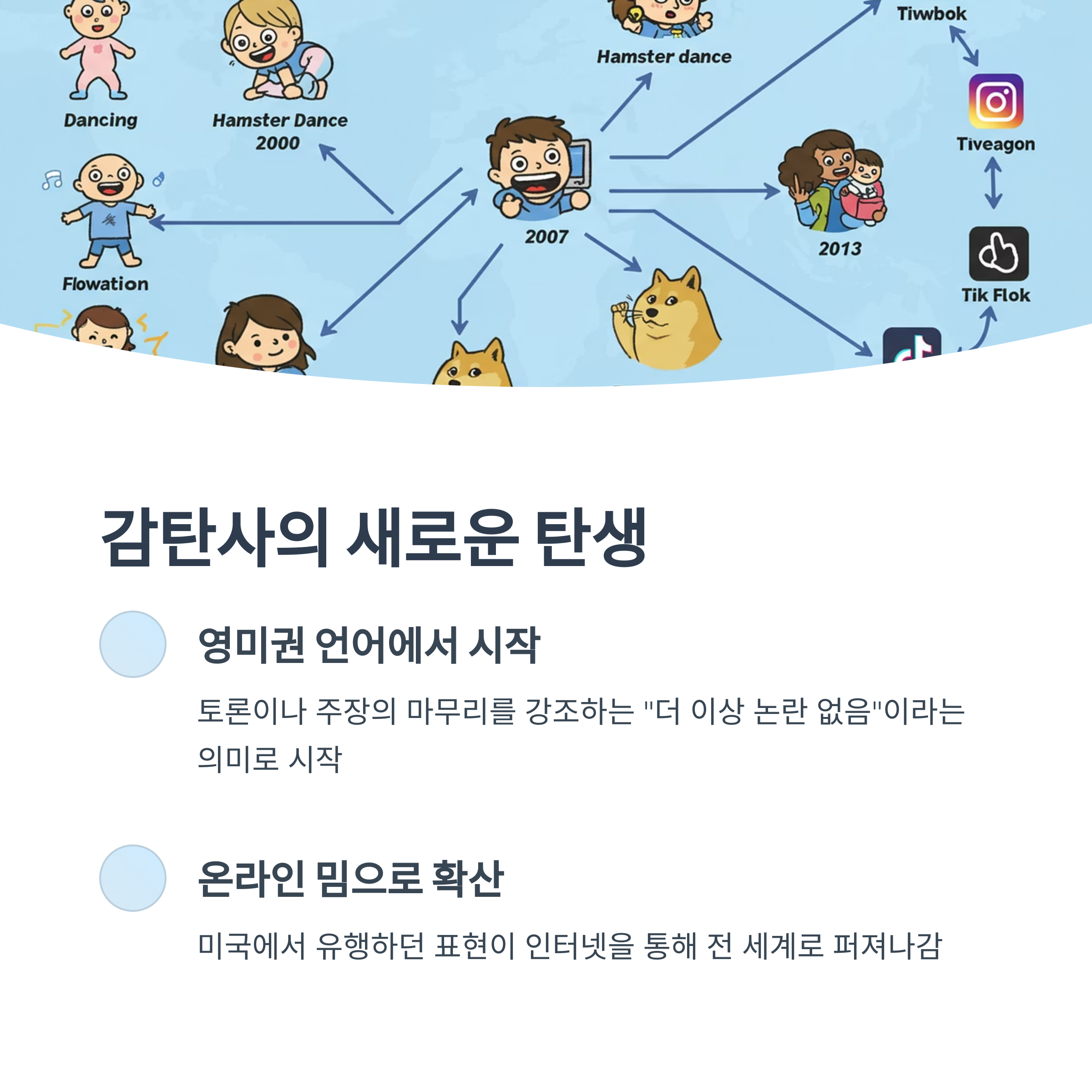 PERIOD! 감탄사의 탄생 배경