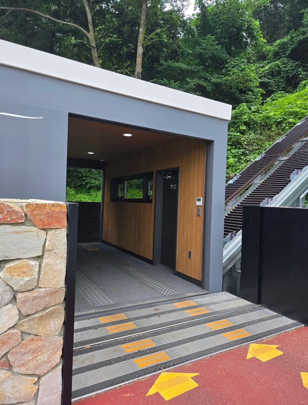 아시아나 CC 동코스 리프트입구