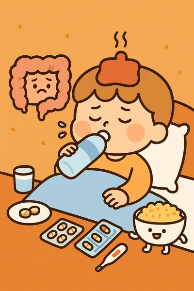 편안함을 통한 회복 과정 표현