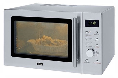 전자레인지 음식 재가열 예시 이미지