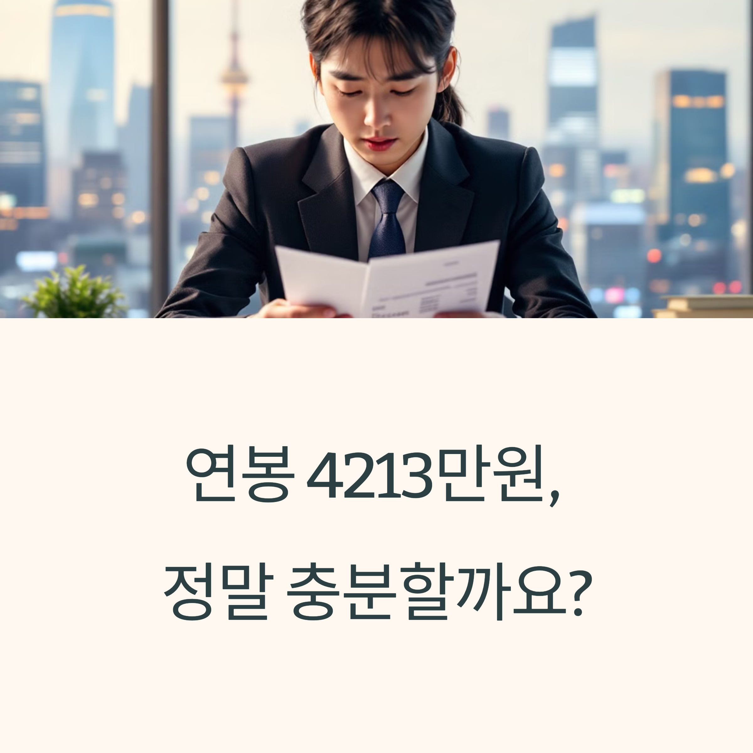 월급만으로 살수없다