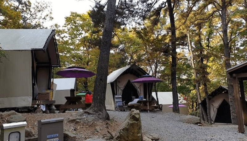 캠핑장 사진입니다.